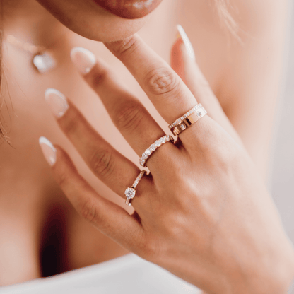 Petite Zirconia Ring