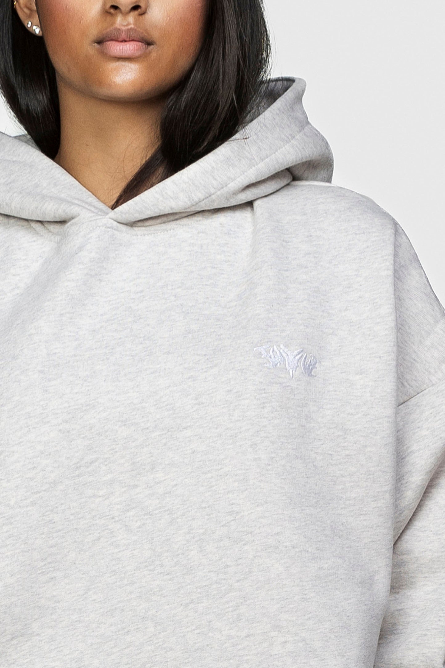 BASIC HOODIE LIGHT GREY