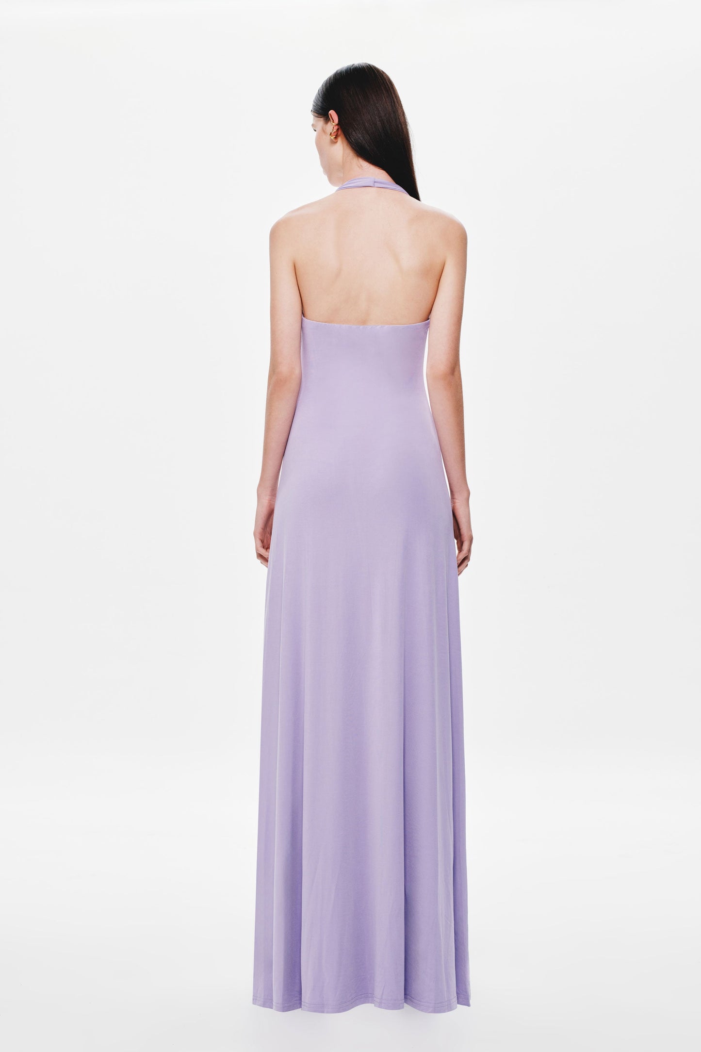 JENNIFER CUPRO MAXI DRESS