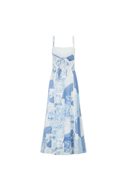 Terazza Dress - Vaso Blu